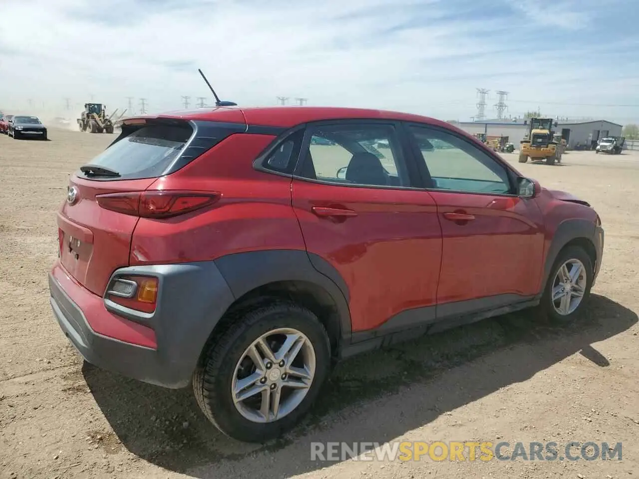 3 Photograph of a damaged car KM8K12AA3KU251885 HYUNDAI KONA 2019