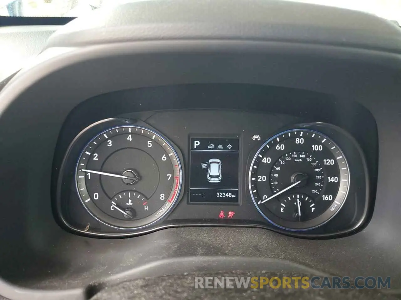 9 Photograph of a damaged car KM8K12AA3KU261428 HYUNDAI KONA 2019