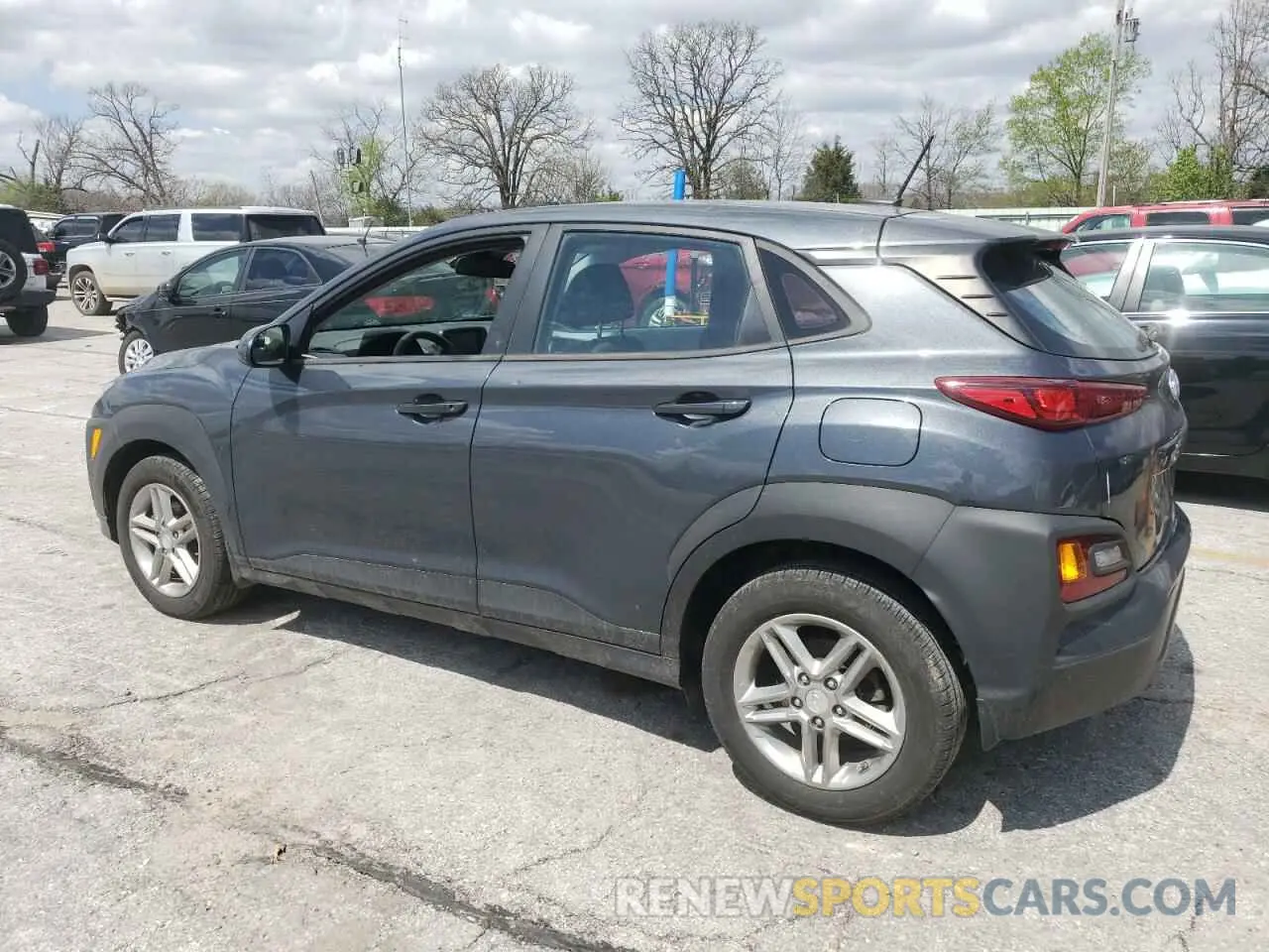 2 Photograph of a damaged car KM8K12AA3KU320381 HYUNDAI KONA 2019
