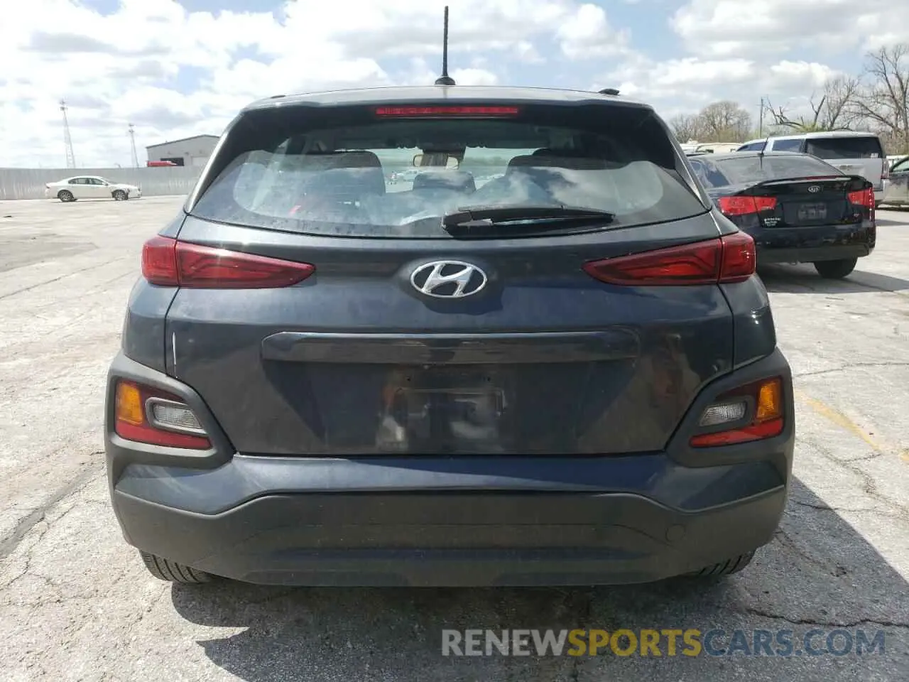 6 Photograph of a damaged car KM8K12AA3KU320381 HYUNDAI KONA 2019