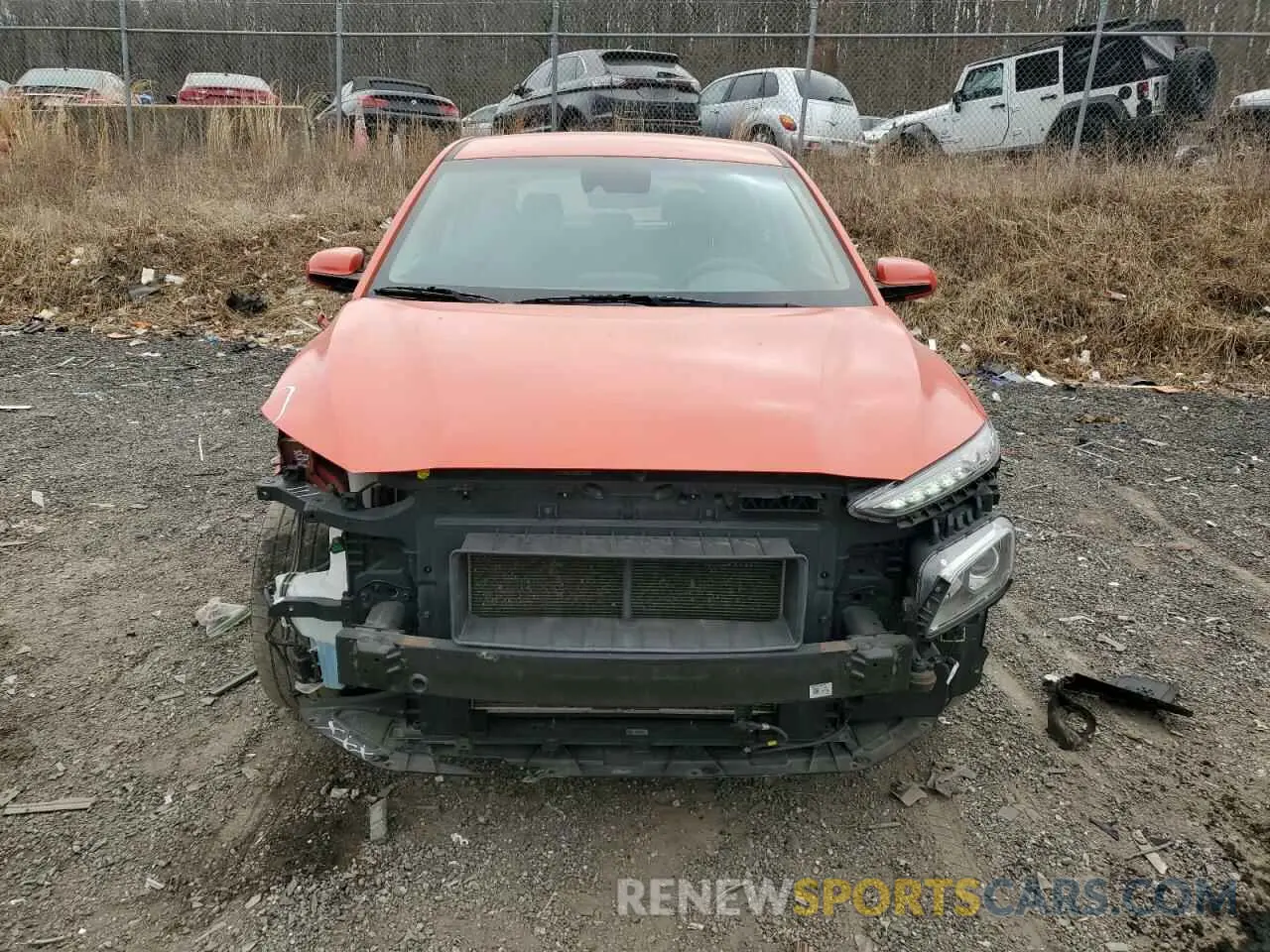 5 Photograph of a damaged car KM8K12AA3KU393413 HYUNDAI KONA 2019