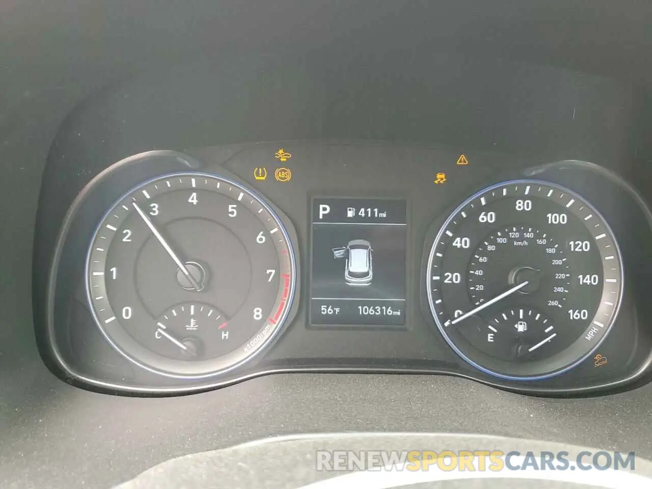 9 Photograph of a damaged car KM8K12AA3KU393413 HYUNDAI KONA 2019