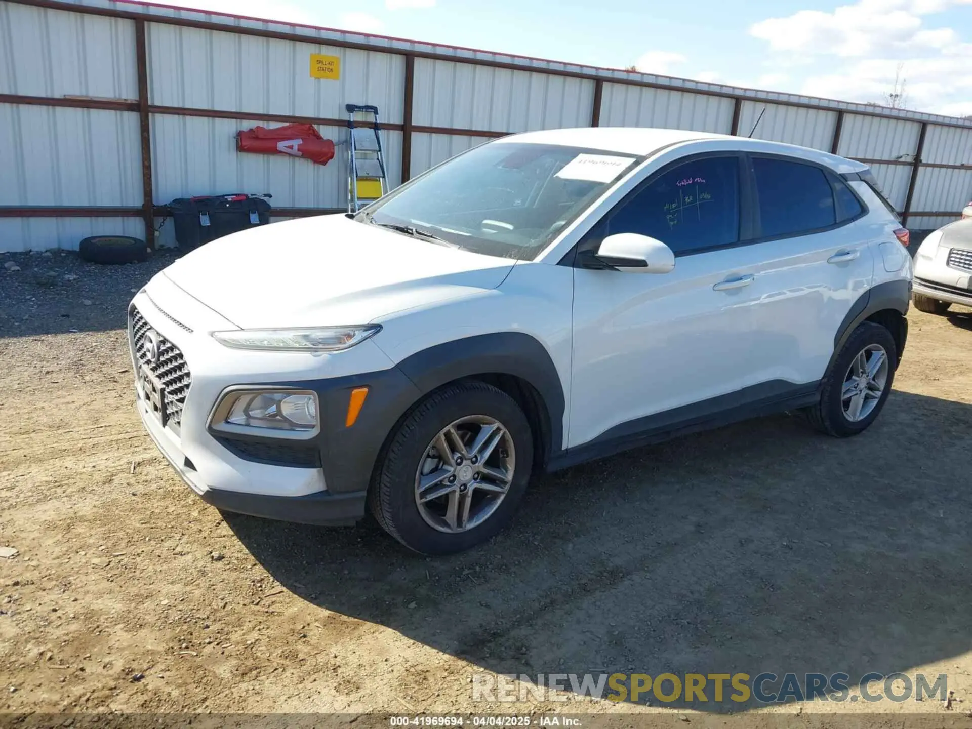 2 Photograph of a damaged car KM8K12AA4KU225392 HYUNDAI KONA 2019