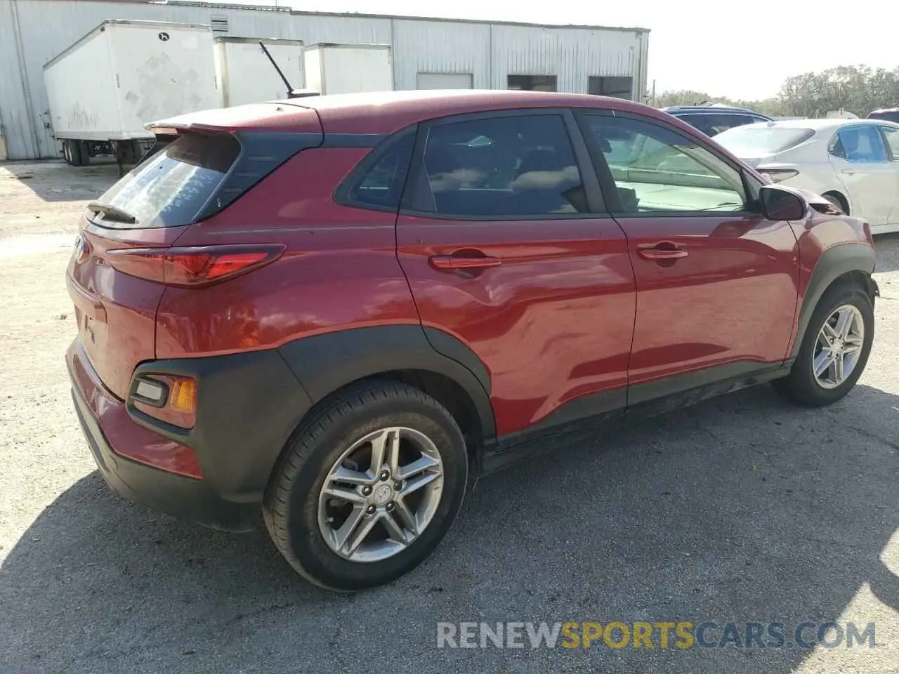3 Photograph of a damaged car KM8K12AA4KU295054 HYUNDAI KONA 2019