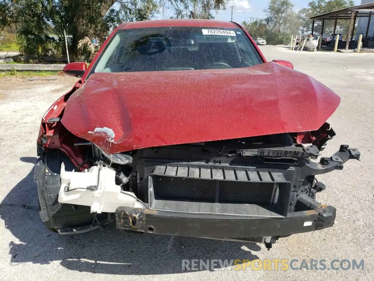 5 Photograph of a damaged car KM8K12AA4KU295054 HYUNDAI KONA 2019