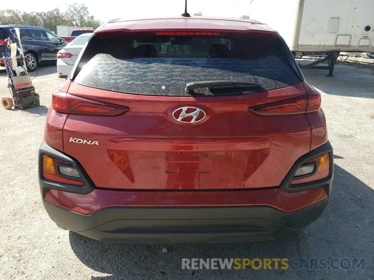 6 Photograph of a damaged car KM8K12AA4KU295054 HYUNDAI KONA 2019