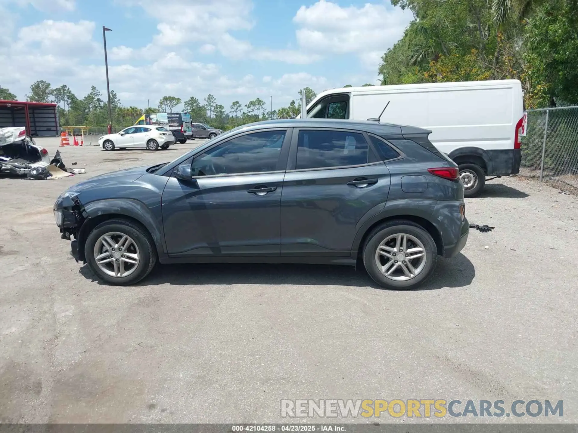 14 Photograph of a damaged car KM8K12AA4KU299296 HYUNDAI KONA 2019