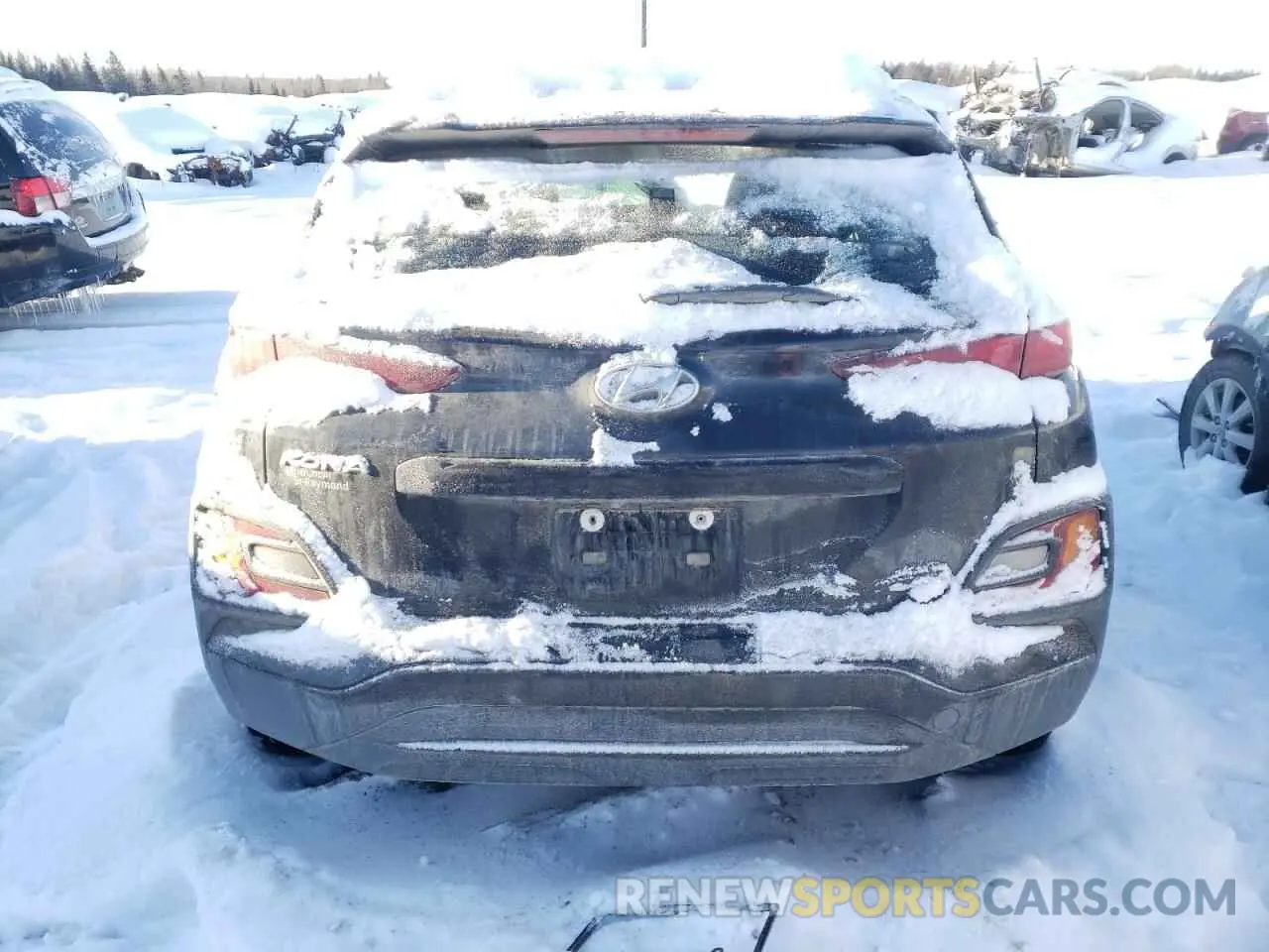 6 Photograph of a damaged car KM8K12AA4KU303749 HYUNDAI KONA 2019