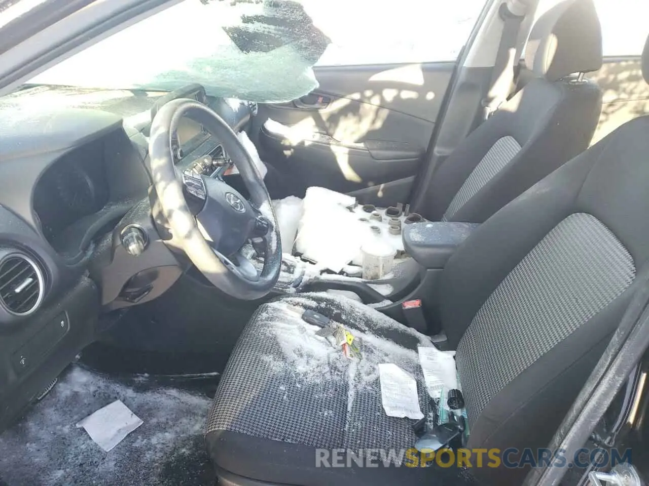 7 Photograph of a damaged car KM8K12AA4KU303749 HYUNDAI KONA 2019