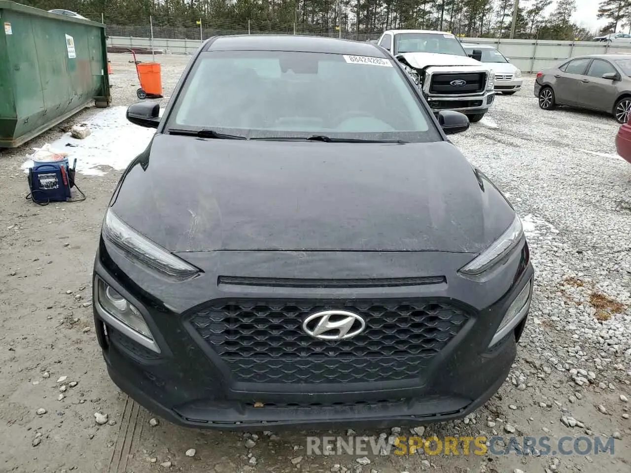 5 Photograph of a damaged car KM8K12AA4KU336184 HYUNDAI KONA 2019