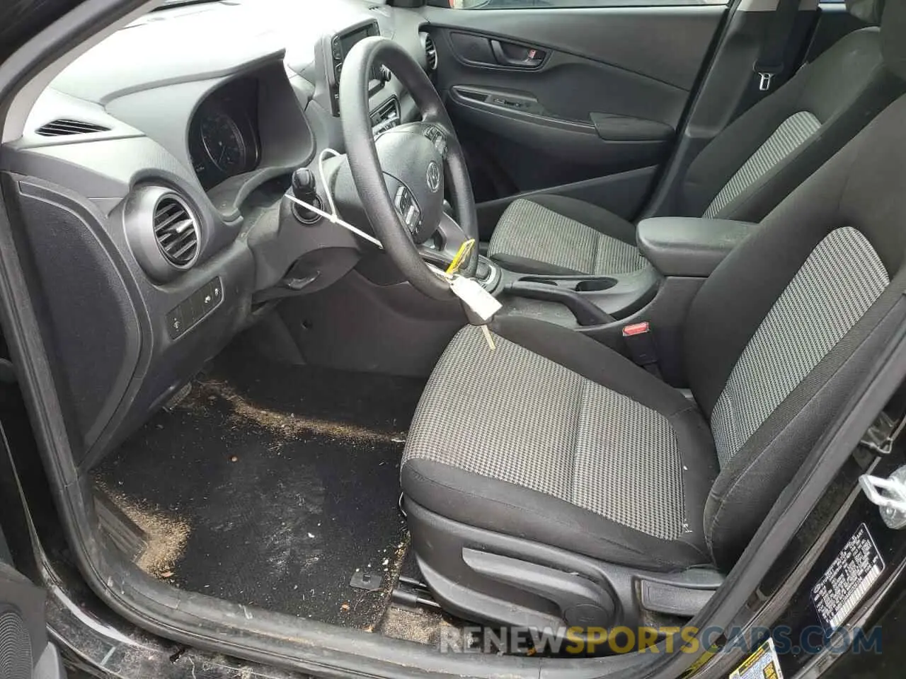 7 Photograph of a damaged car KM8K12AA4KU336184 HYUNDAI KONA 2019