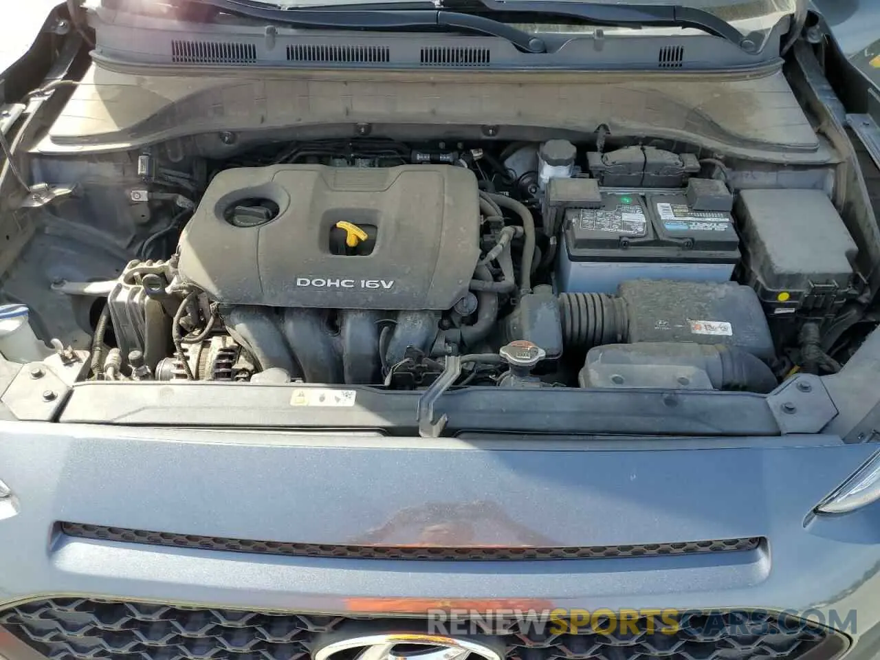 11 Photograph of a damaged car KM8K12AA4KU381142 HYUNDAI KONA 2019
