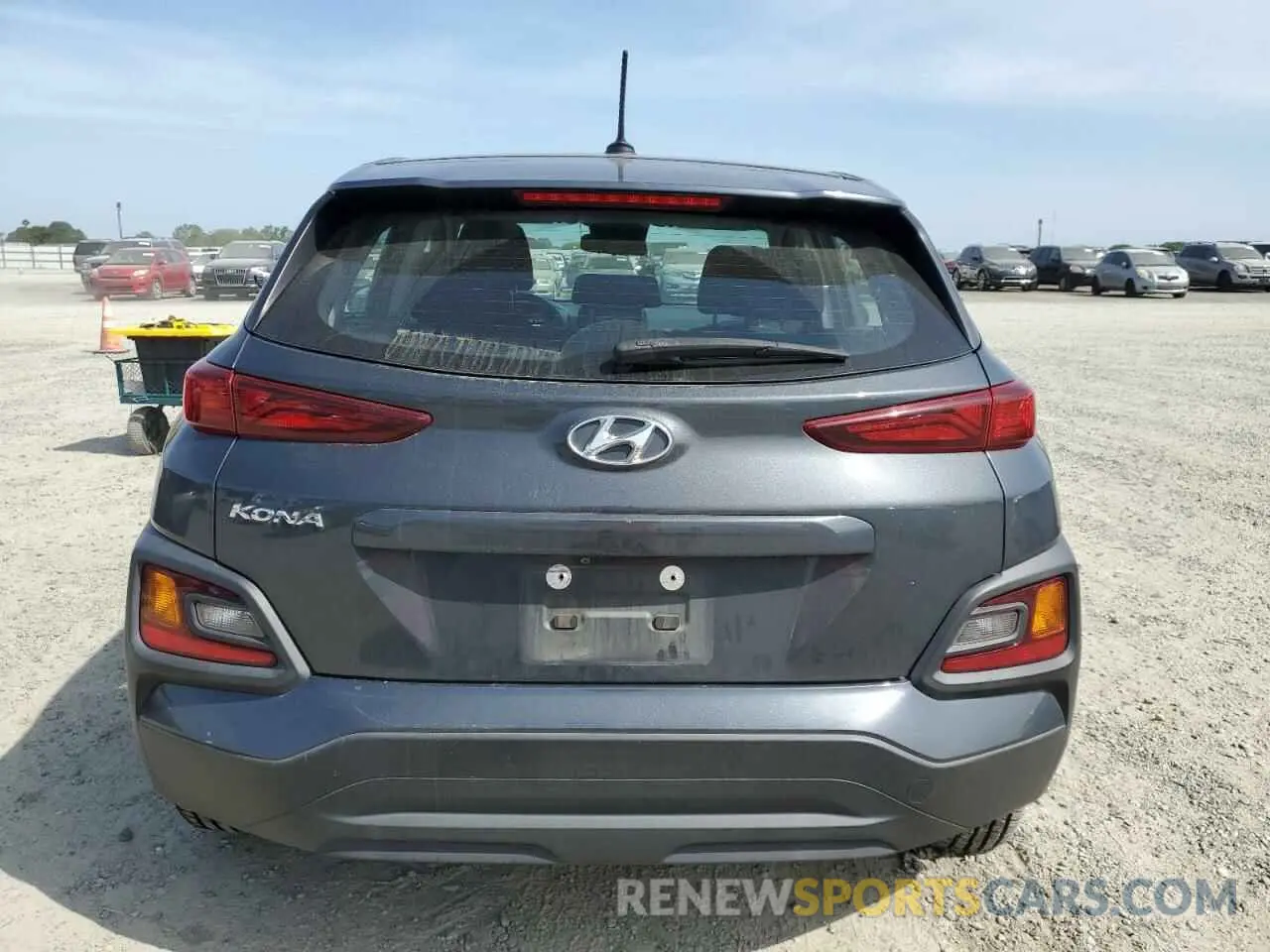 6 Photograph of a damaged car KM8K12AA4KU381142 HYUNDAI KONA 2019