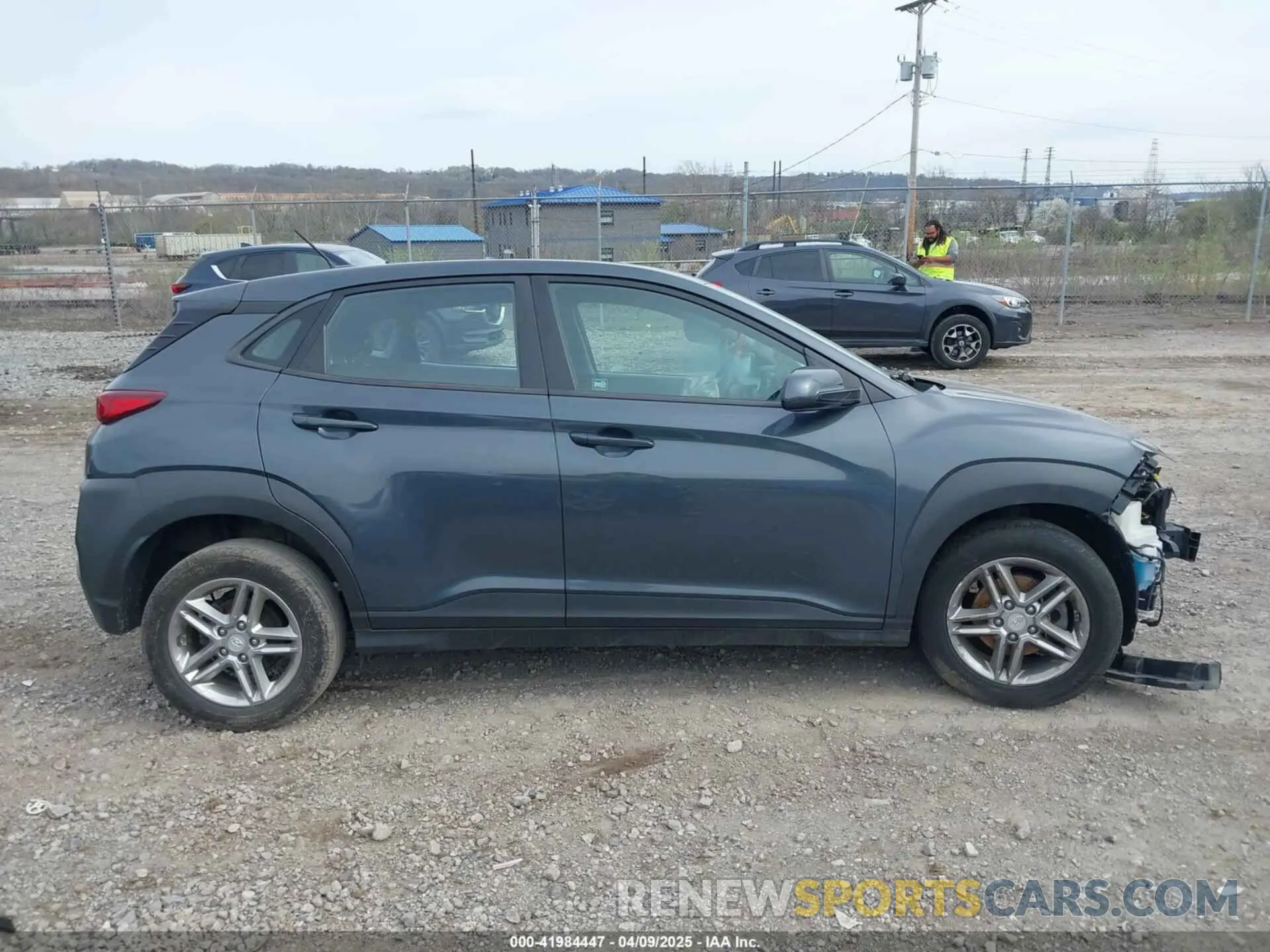 13 Photograph of a damaged car KM8K12AA5KU259423 HYUNDAI KONA 2019