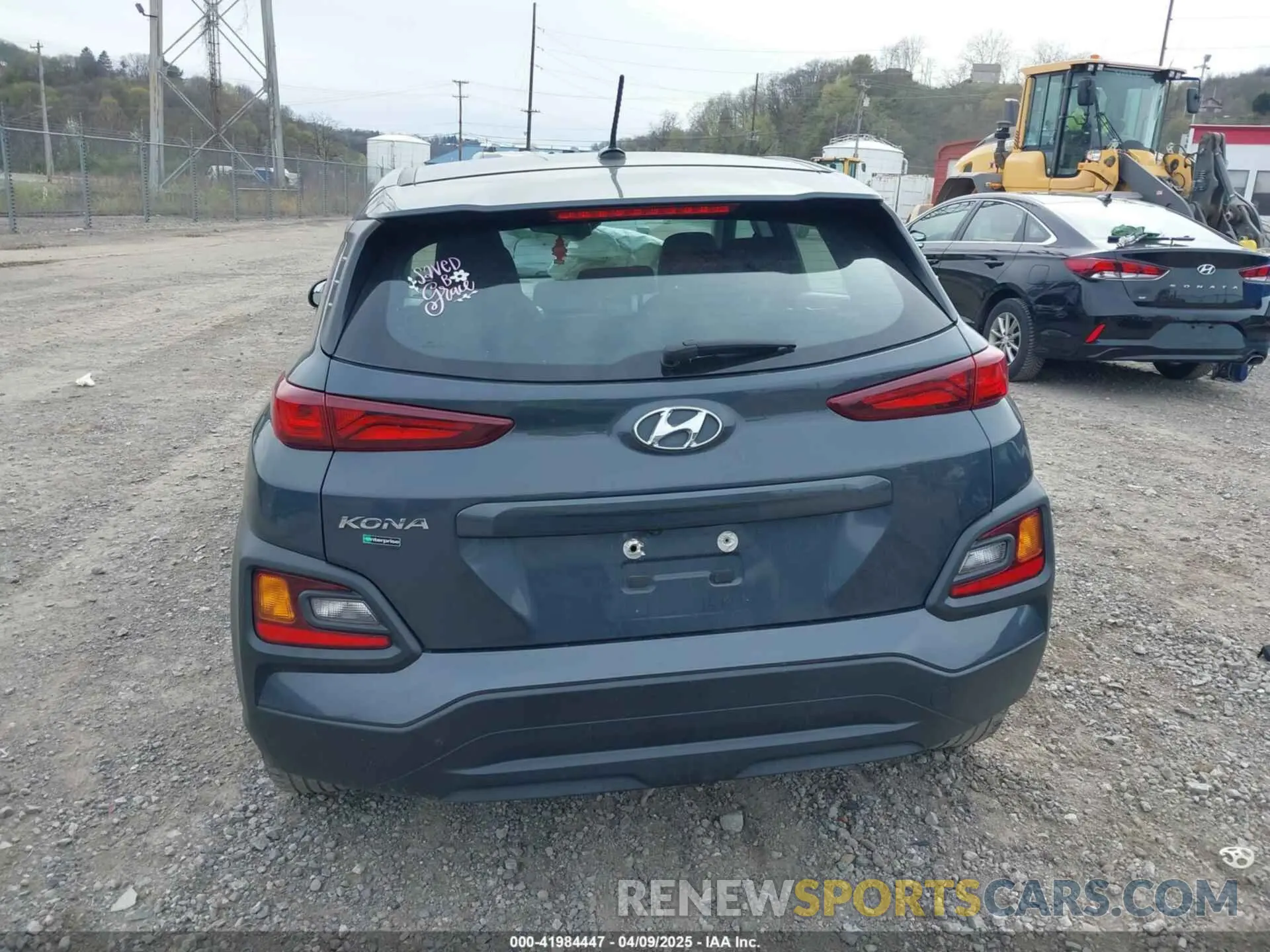 16 Photograph of a damaged car KM8K12AA5KU259423 HYUNDAI KONA 2019