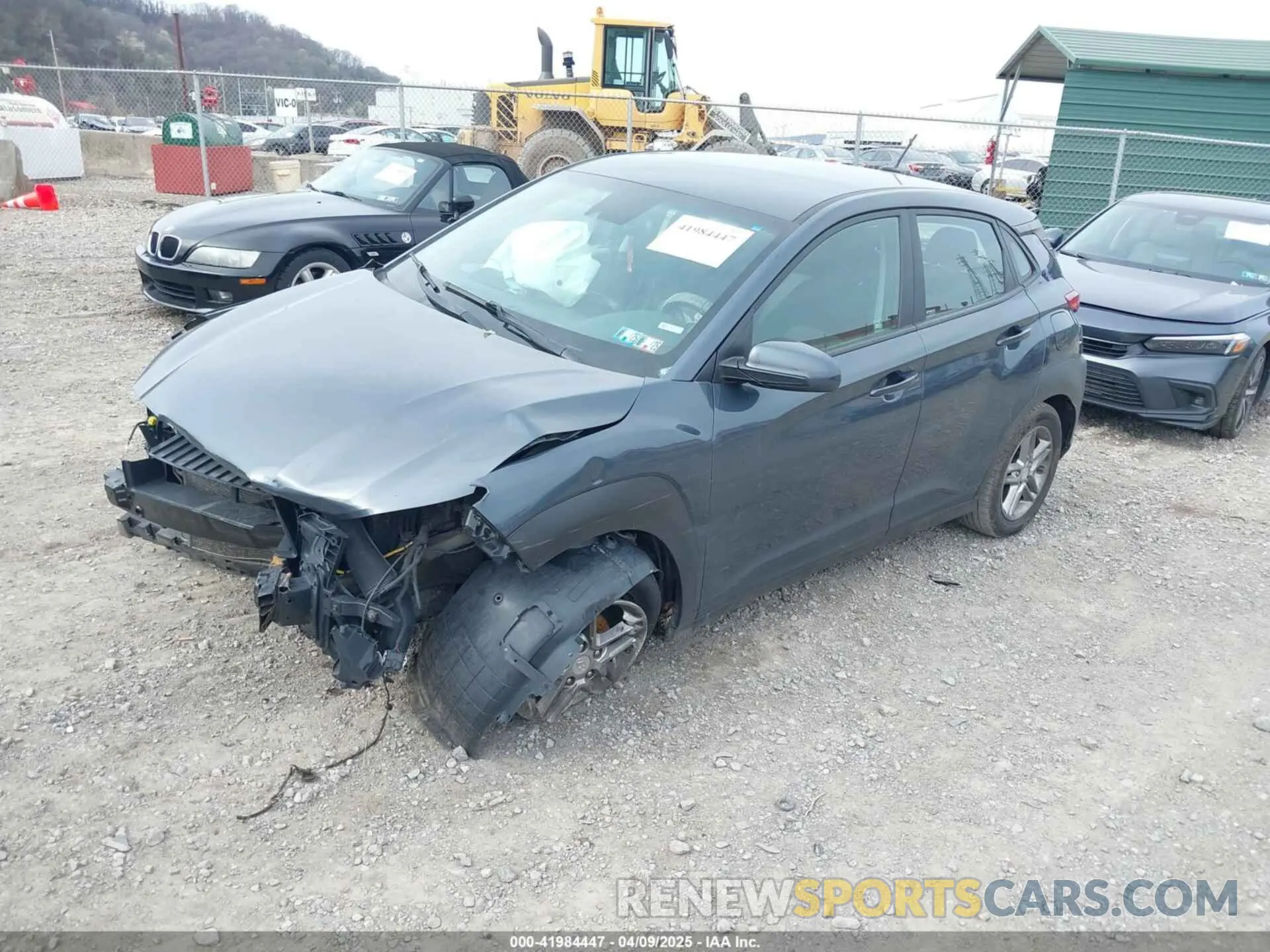 2 Photograph of a damaged car KM8K12AA5KU259423 HYUNDAI KONA 2019