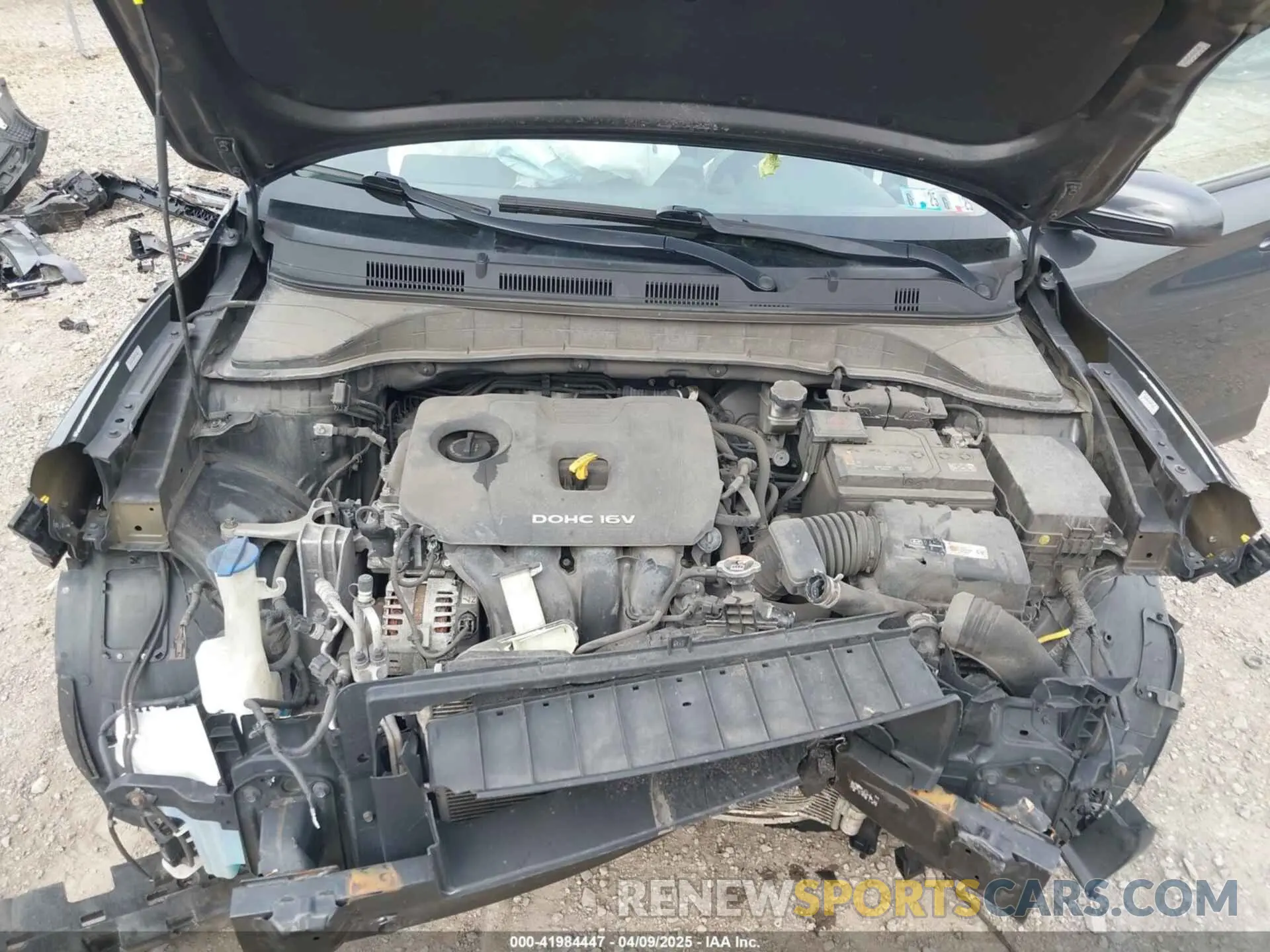 9 Photograph of a damaged car KM8K12AA5KU259423 HYUNDAI KONA 2019