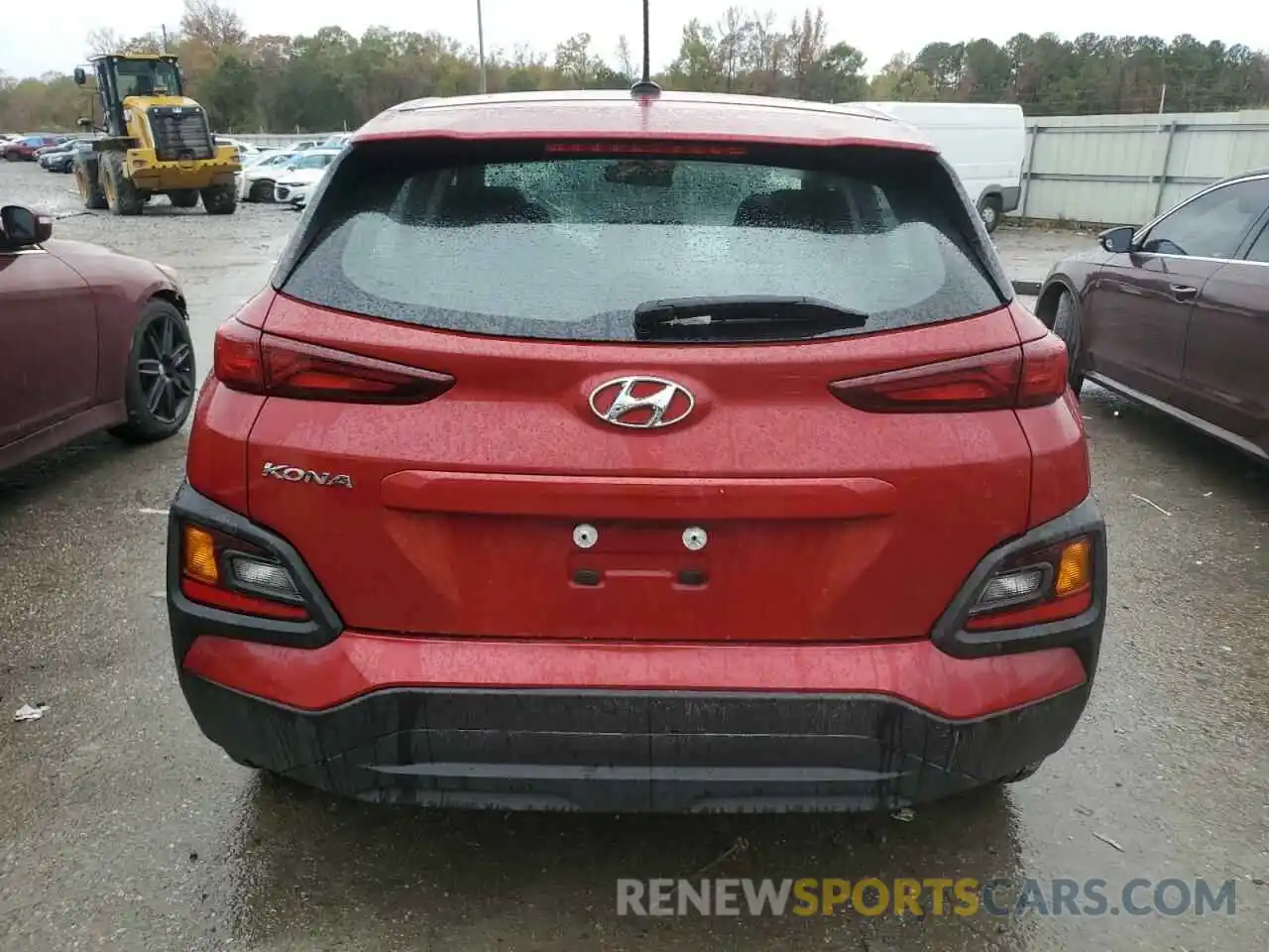 6 Photograph of a damaged car KM8K12AA5KU343063 HYUNDAI KONA 2019