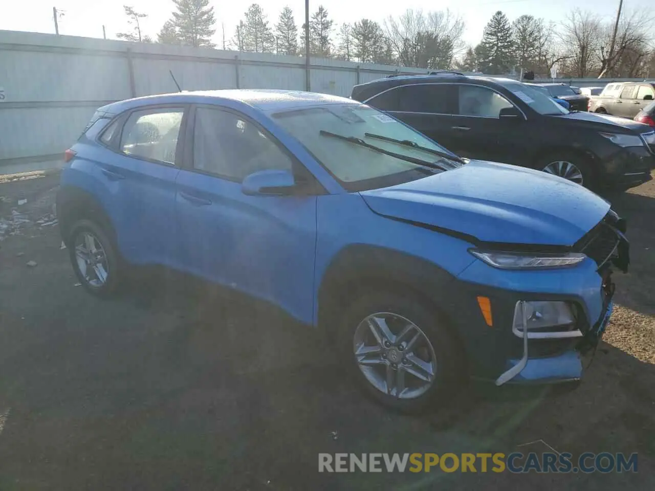 4 Photograph of a damaged car KM8K12AA6KU274111 HYUNDAI KONA 2019