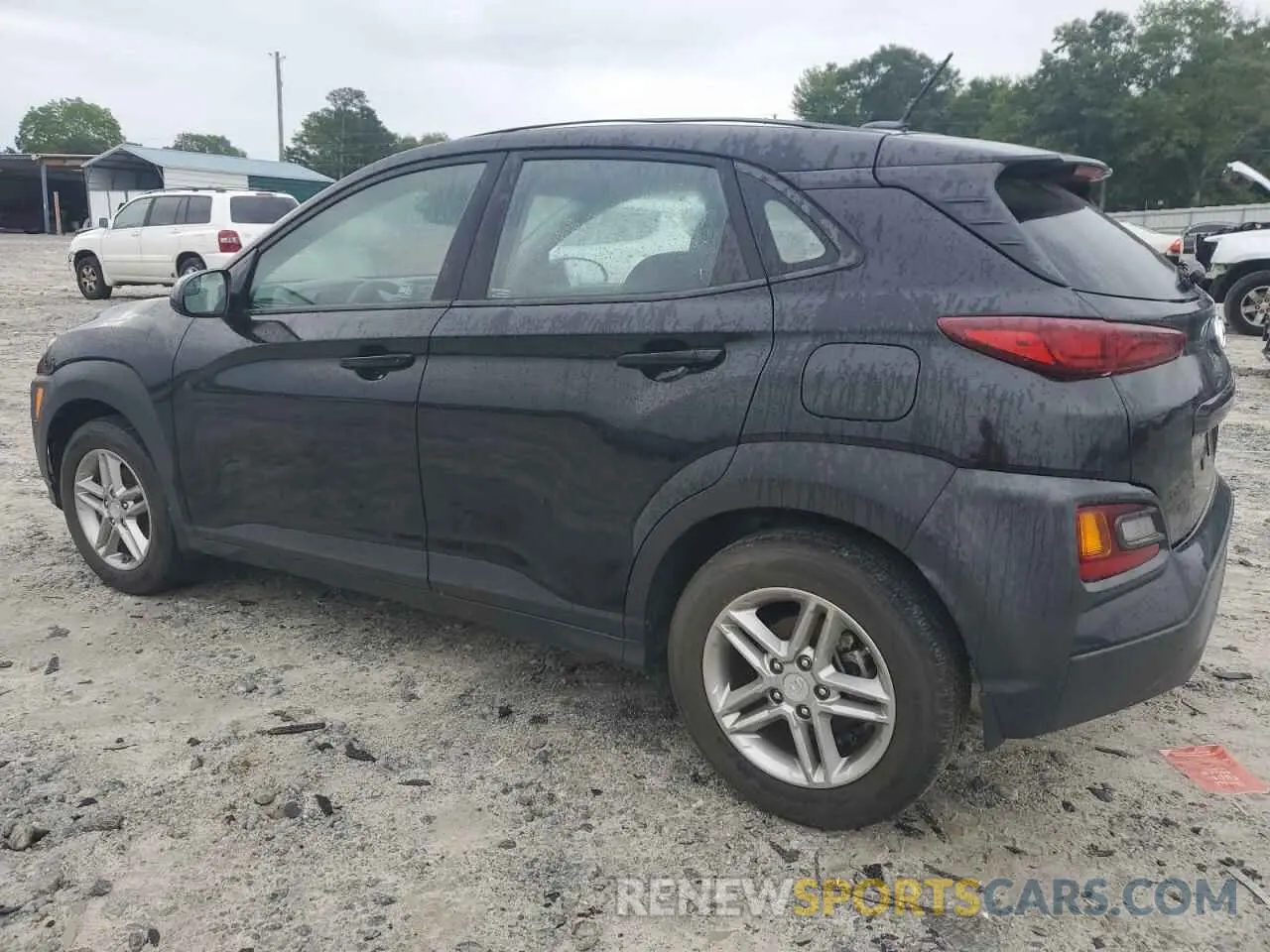 2 Photograph of a damaged car KM8K12AA6KU288994 HYUNDAI KONA 2019