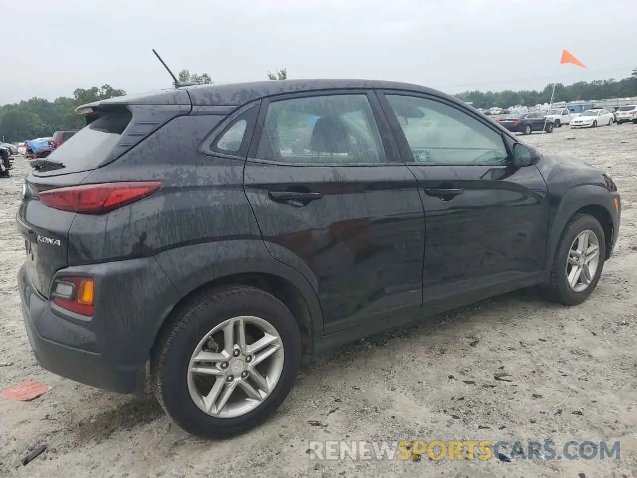 3 Photograph of a damaged car KM8K12AA6KU288994 HYUNDAI KONA 2019