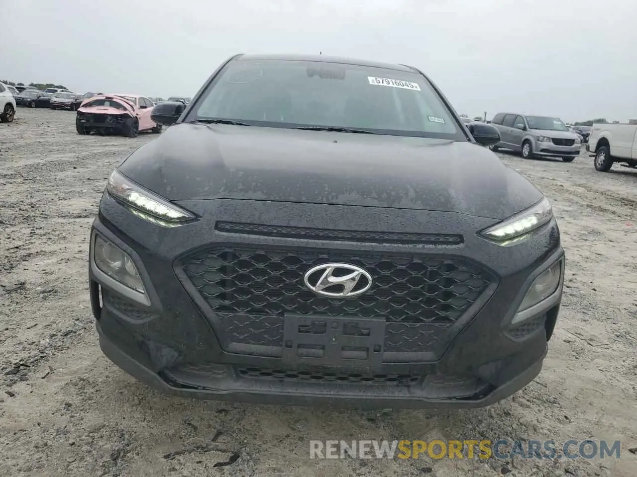 5 Photograph of a damaged car KM8K12AA6KU288994 HYUNDAI KONA 2019