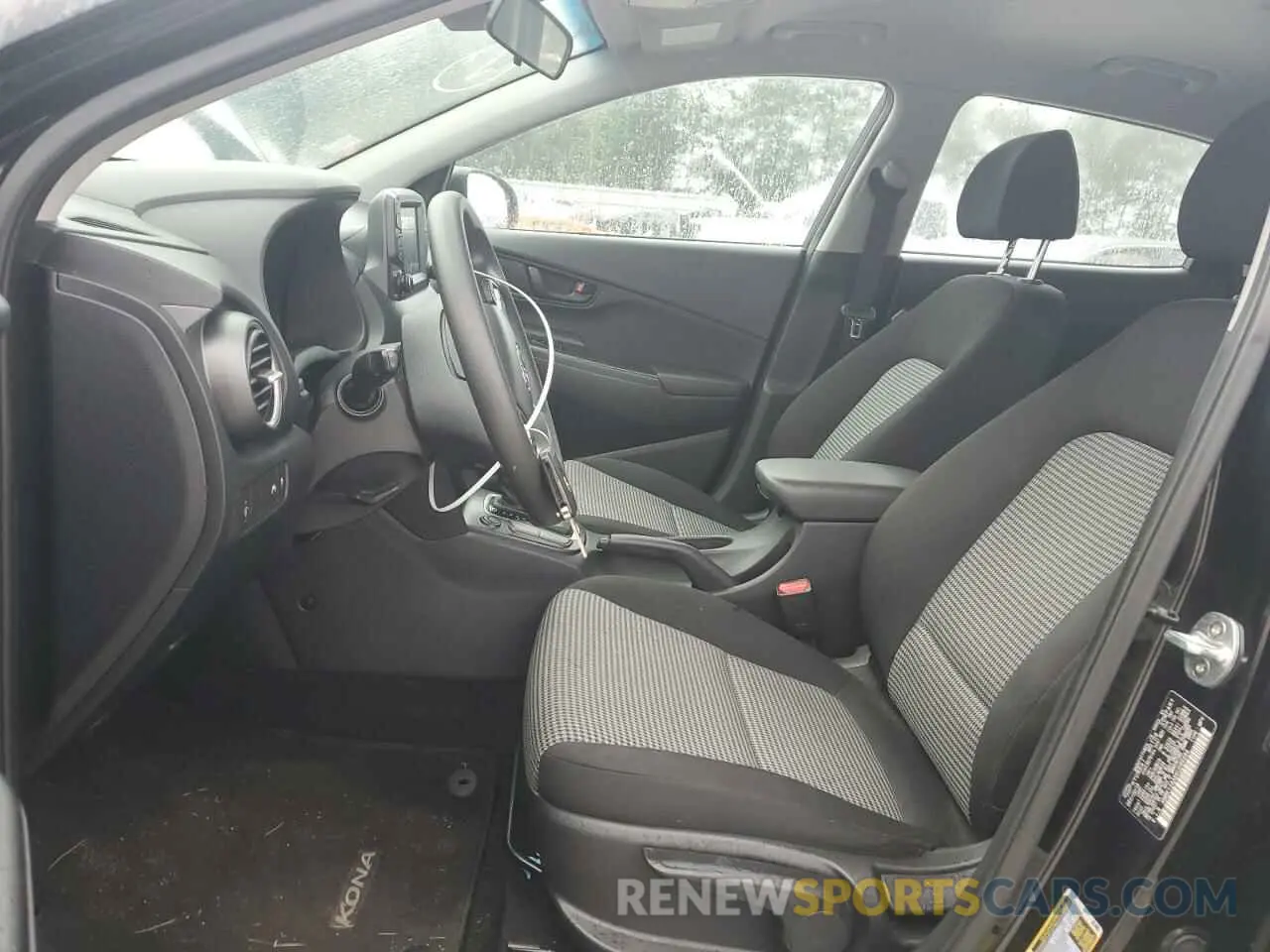 7 Photograph of a damaged car KM8K12AA6KU288994 HYUNDAI KONA 2019