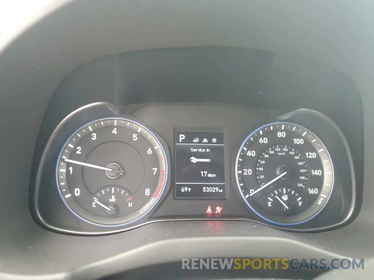 9 Photograph of a damaged car KM8K12AA6KU288994 HYUNDAI KONA 2019