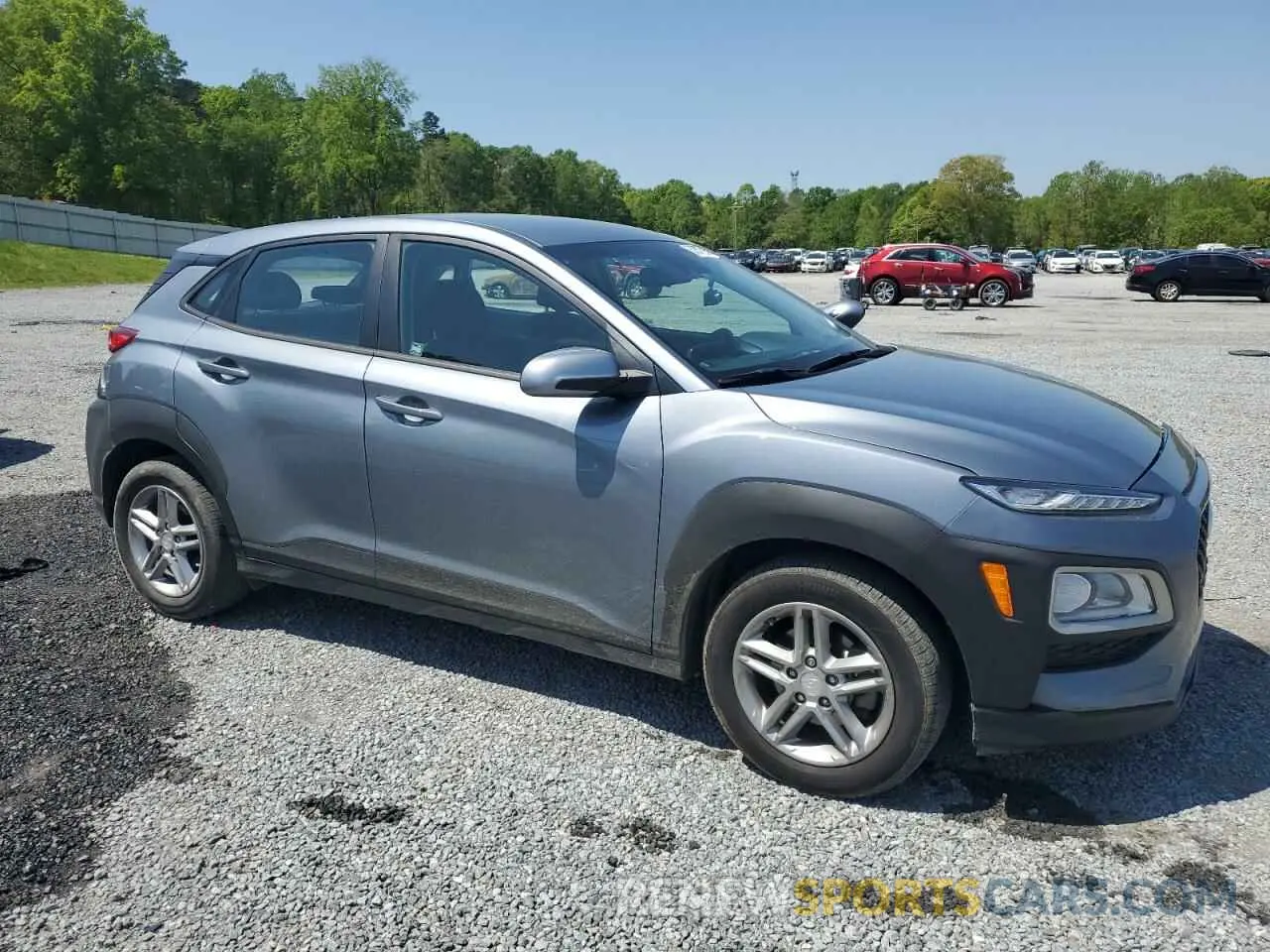 4 Photograph of a damaged car KM8K12AA6KU310220 HYUNDAI KONA 2019