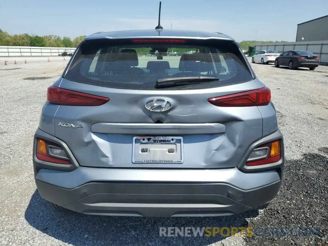 6 Photograph of a damaged car KM8K12AA6KU310220 HYUNDAI KONA 2019