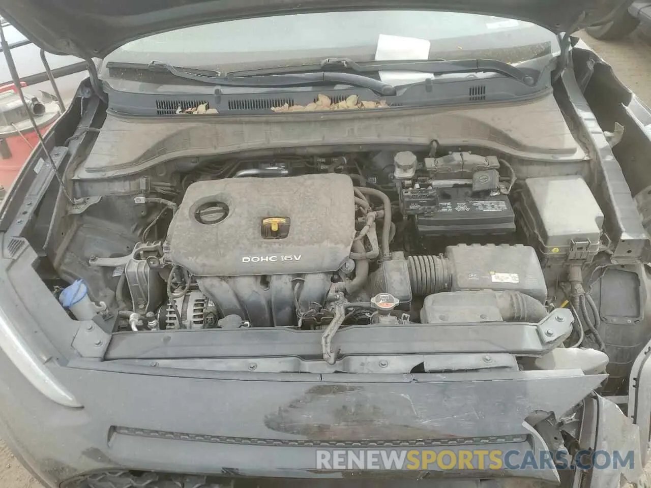 11 Photograph of a damaged car KM8K12AA6KU339071 HYUNDAI KONA 2019