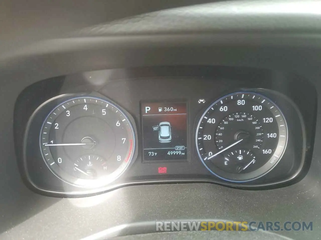 9 Photograph of a damaged car KM8K12AA6KU339071 HYUNDAI KONA 2019