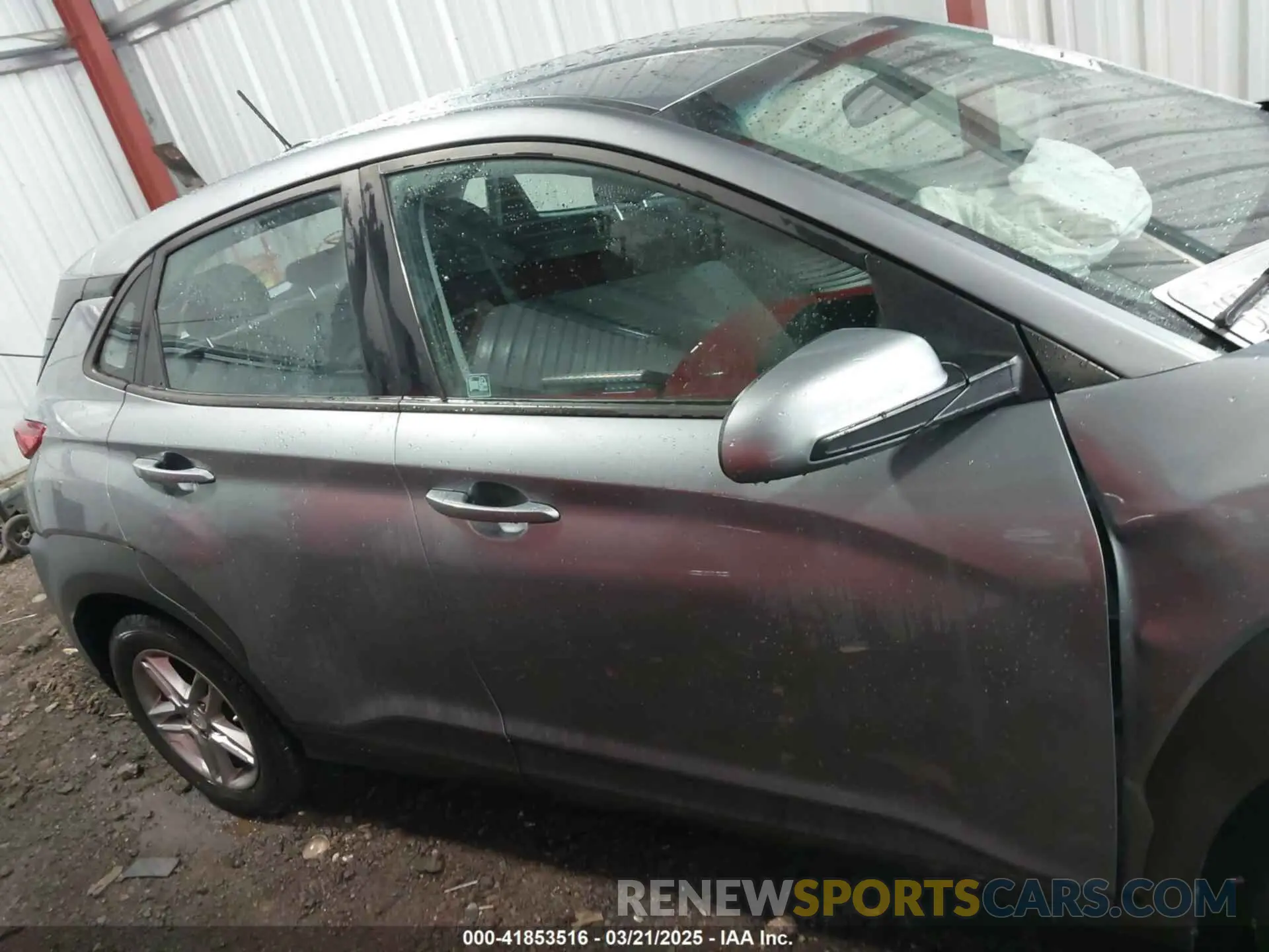 13 Photograph of a damaged car KM8K12AA6KU387721 HYUNDAI KONA 2019