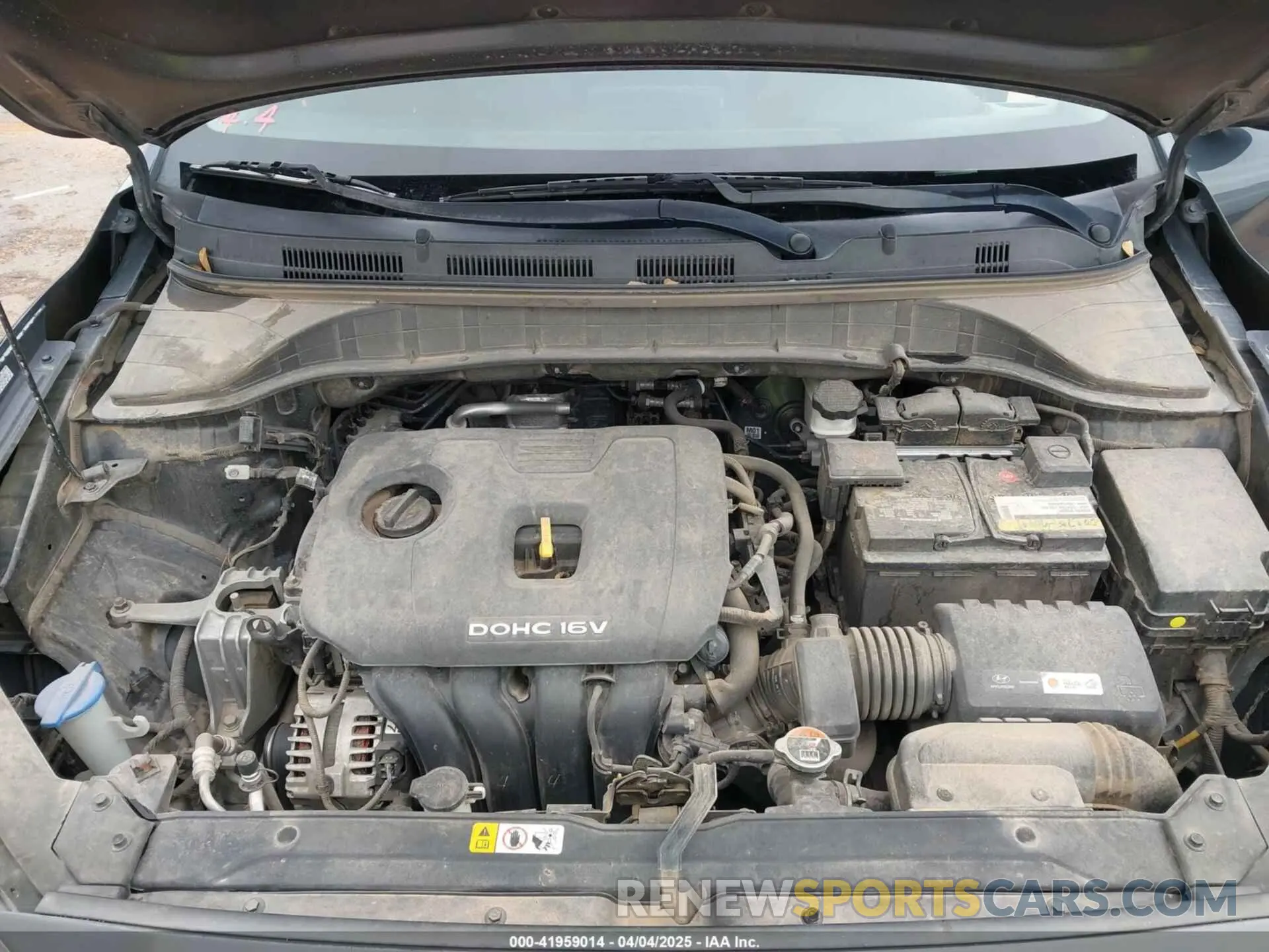 10 Photograph of a damaged car KM8K12AA7KU221448 HYUNDAI KONA 2019