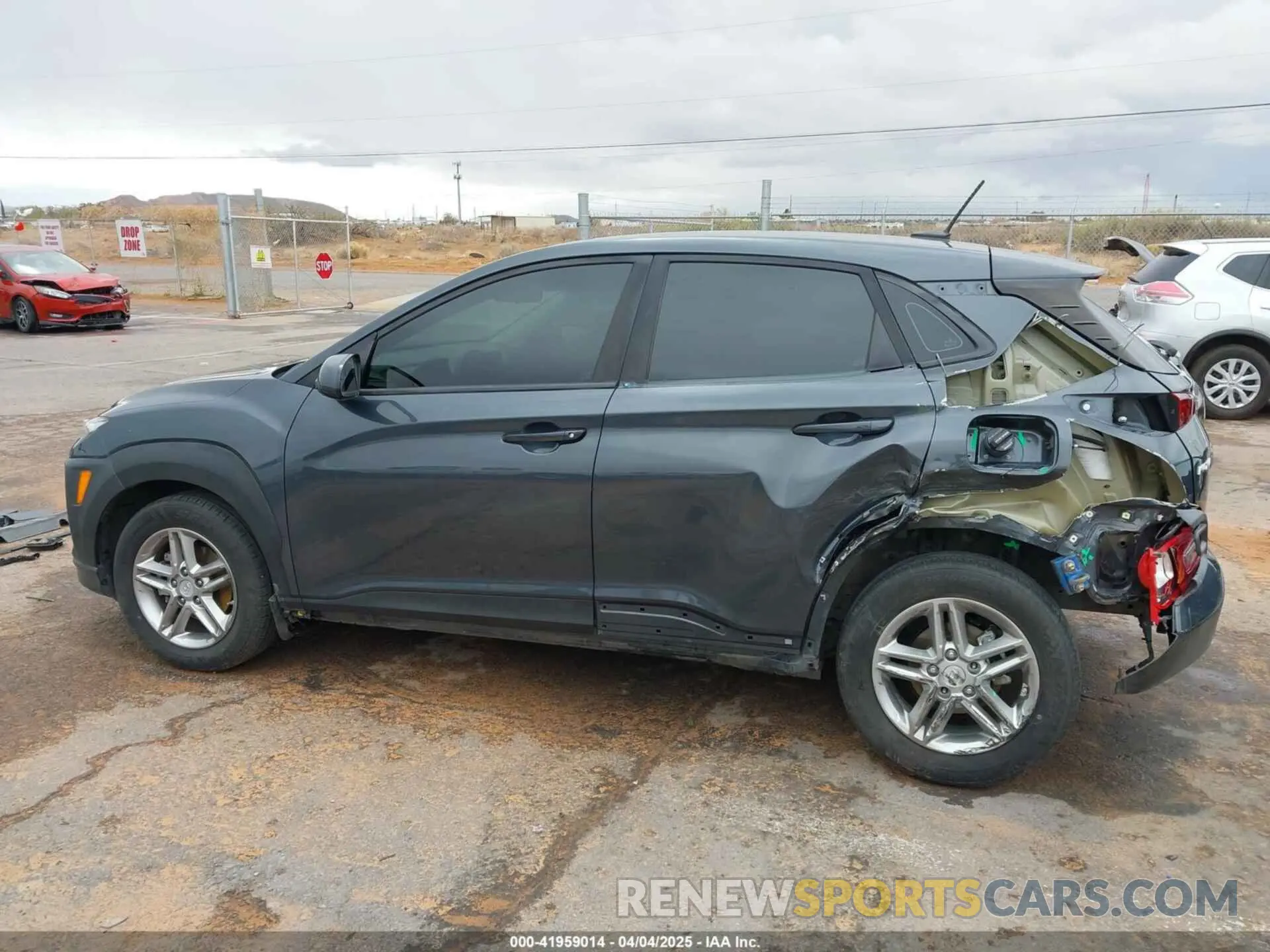 15 Photograph of a damaged car KM8K12AA7KU221448 HYUNDAI KONA 2019