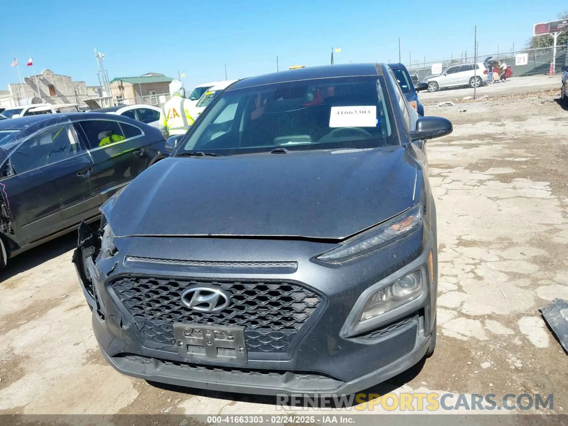 12 Photograph of a damaged car KM8K12AA7KU272366 HYUNDAI KONA 2019
