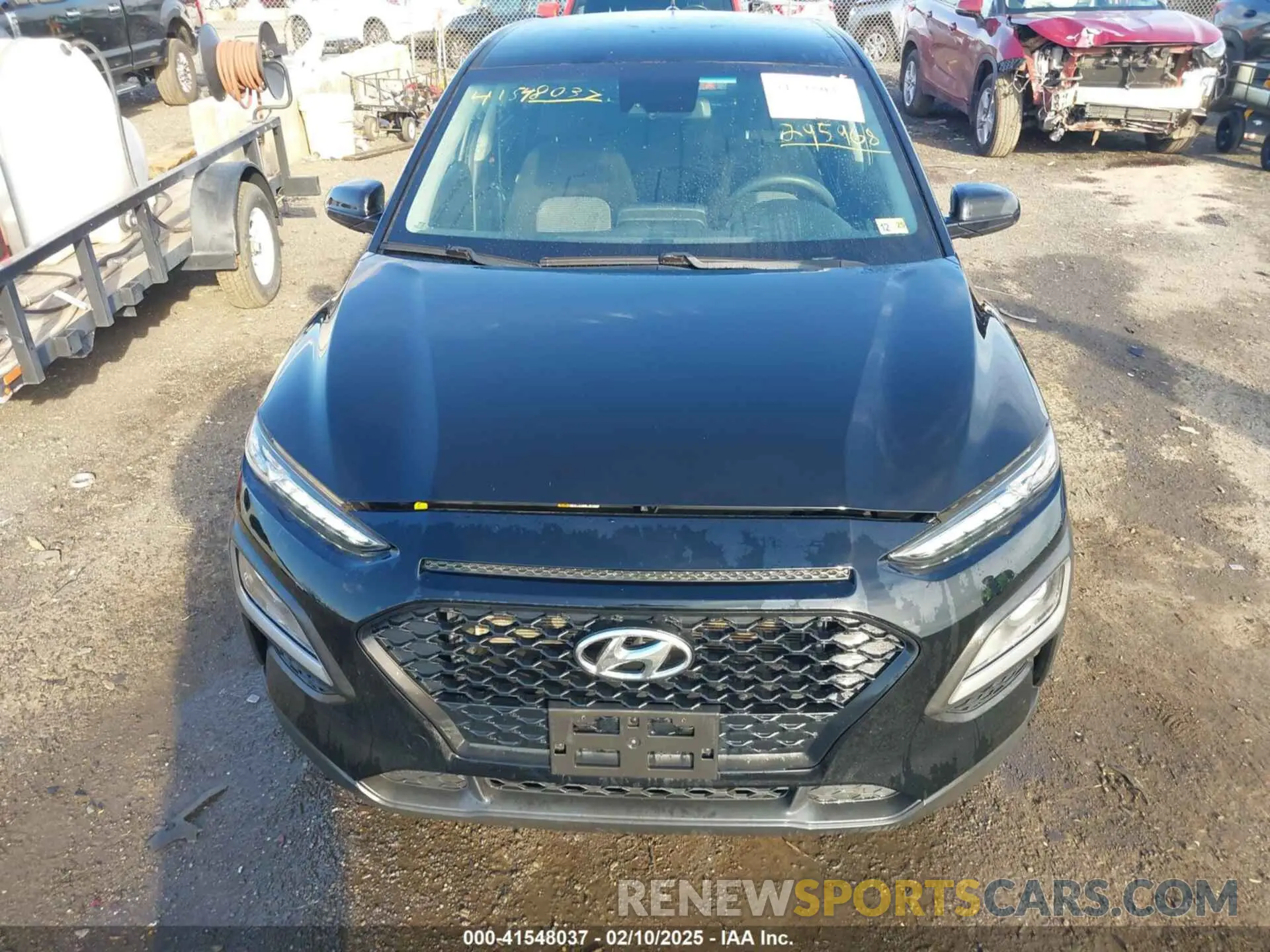 13 Photograph of a damaged car KM8K12AA7KU295968 HYUNDAI KONA 2019