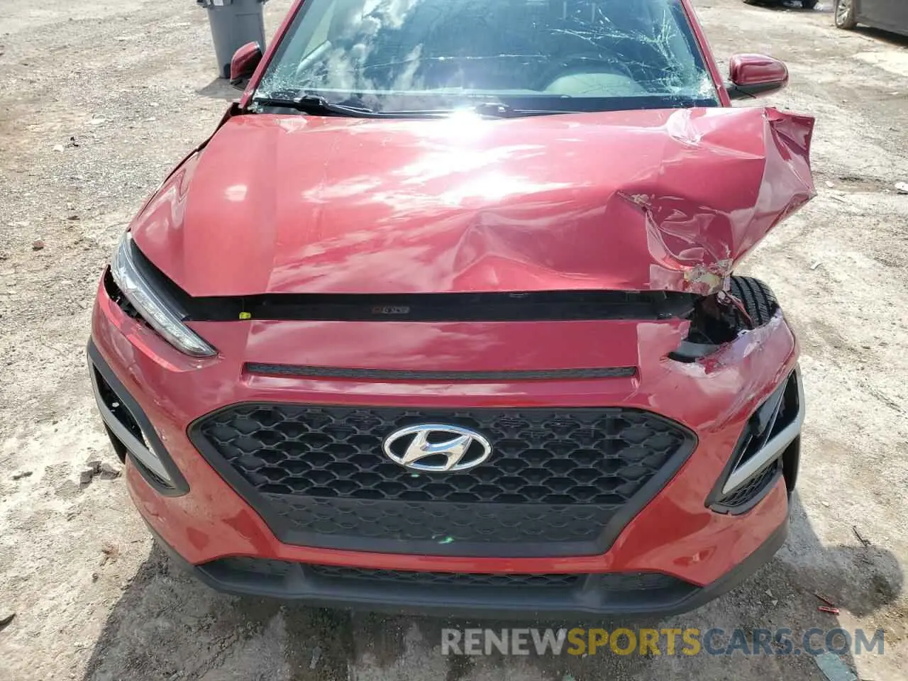 11 Photograph of a damaged car KM8K12AA7KU326331 HYUNDAI KONA 2019