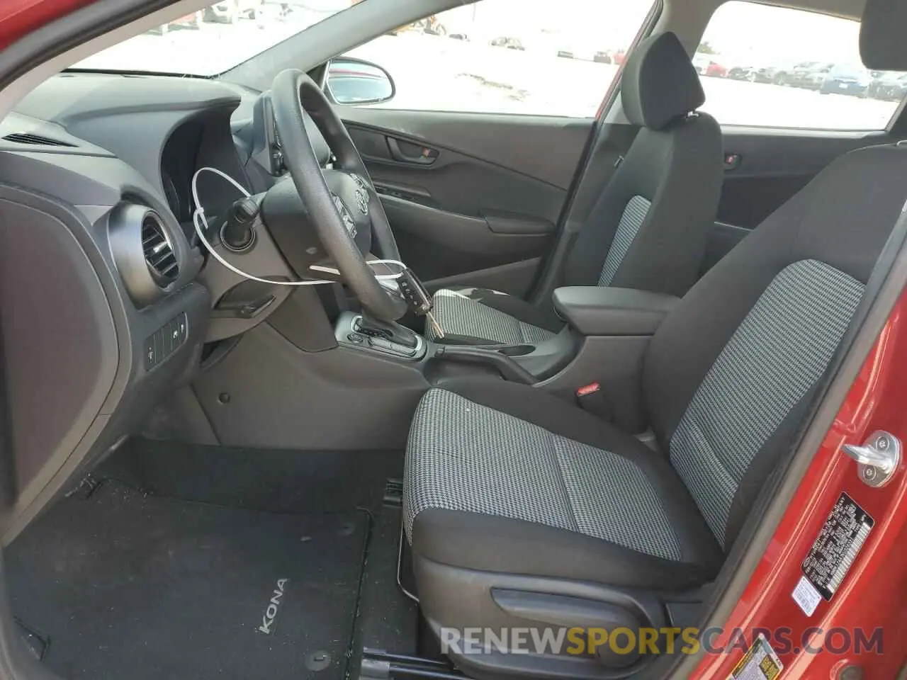 7 Photograph of a damaged car KM8K12AA7KU326331 HYUNDAI KONA 2019