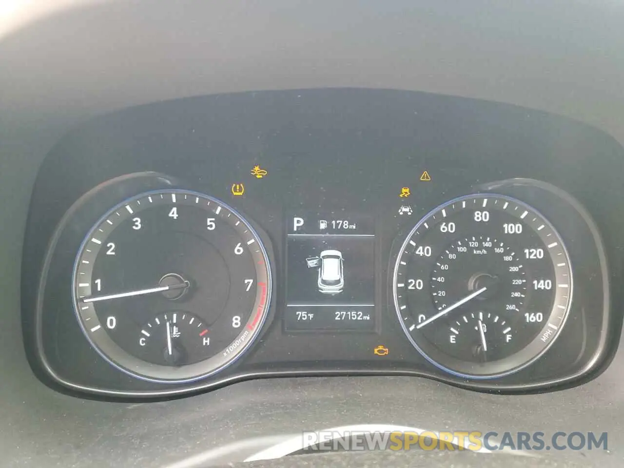 9 Photograph of a damaged car KM8K12AA7KU326331 HYUNDAI KONA 2019
