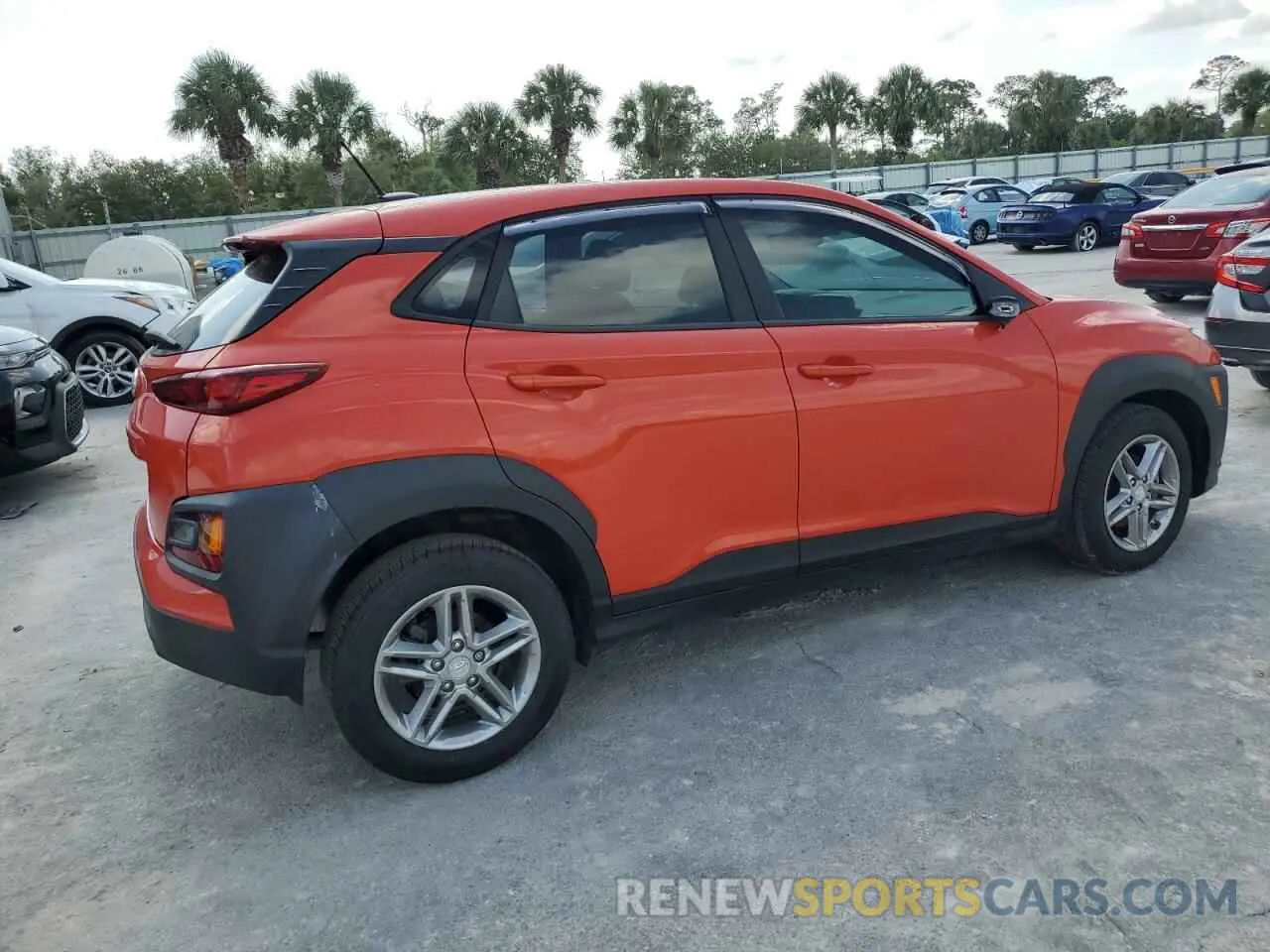 3 Photograph of a damaged car KM8K12AA7KU336924 HYUNDAI KONA 2019