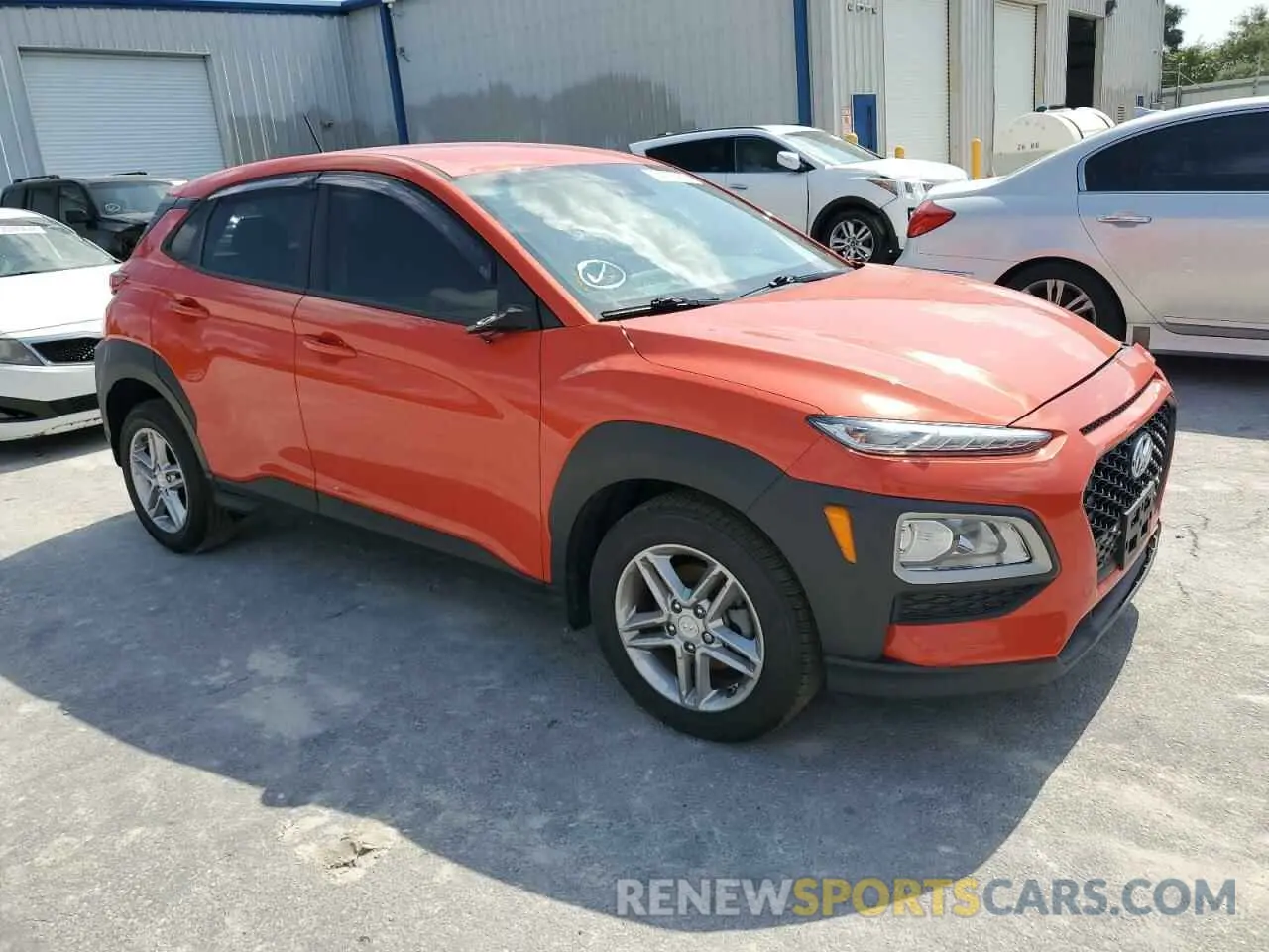 4 Photograph of a damaged car KM8K12AA7KU336924 HYUNDAI KONA 2019