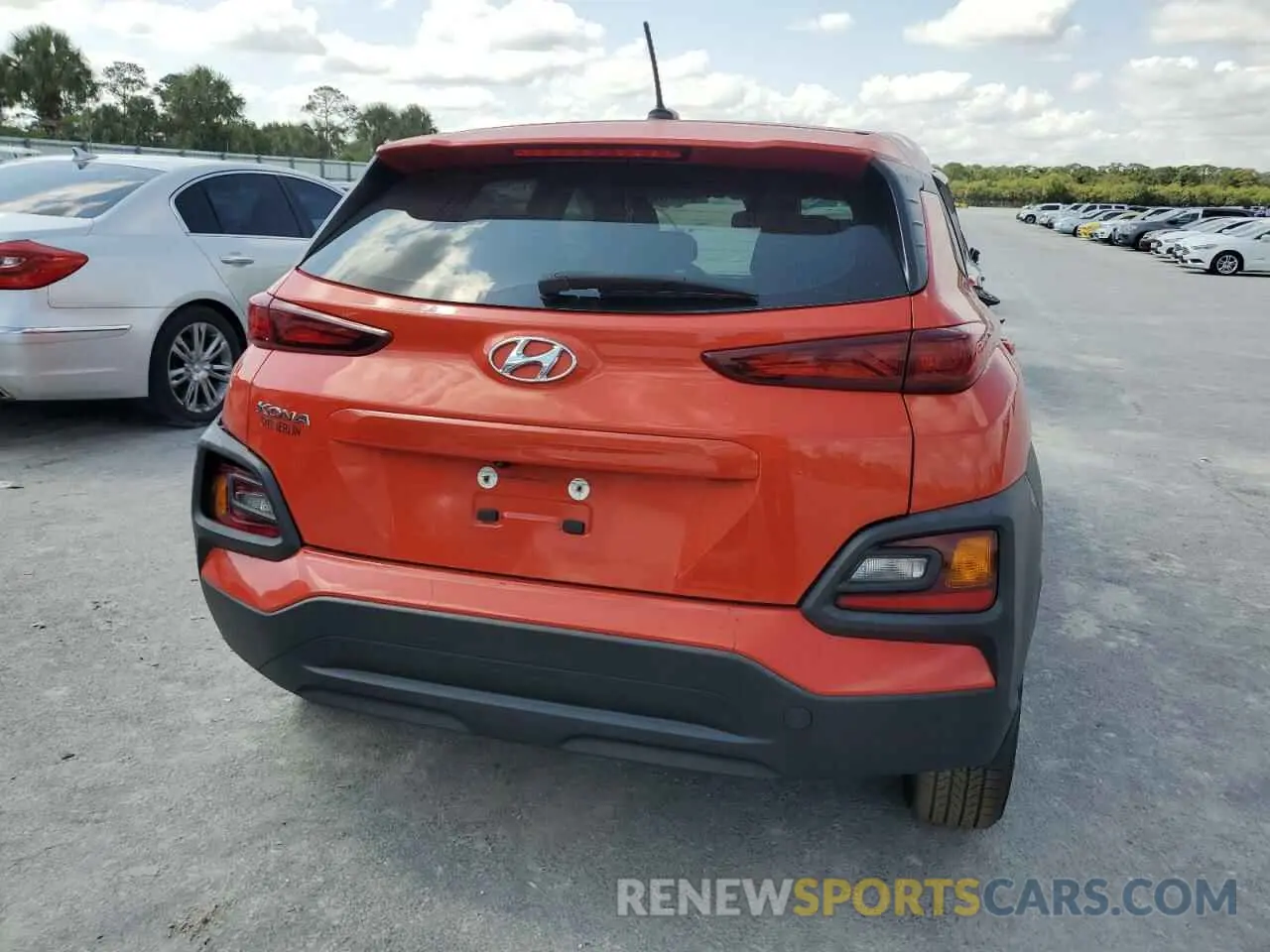 6 Photograph of a damaged car KM8K12AA7KU336924 HYUNDAI KONA 2019