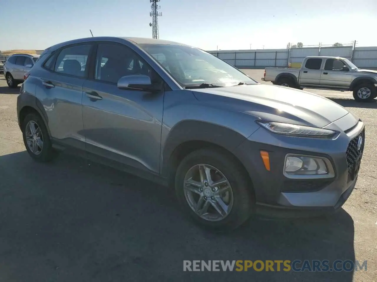 4 Photograph of a damaged car KM8K12AA8KU226688 HYUNDAI KONA 2019
