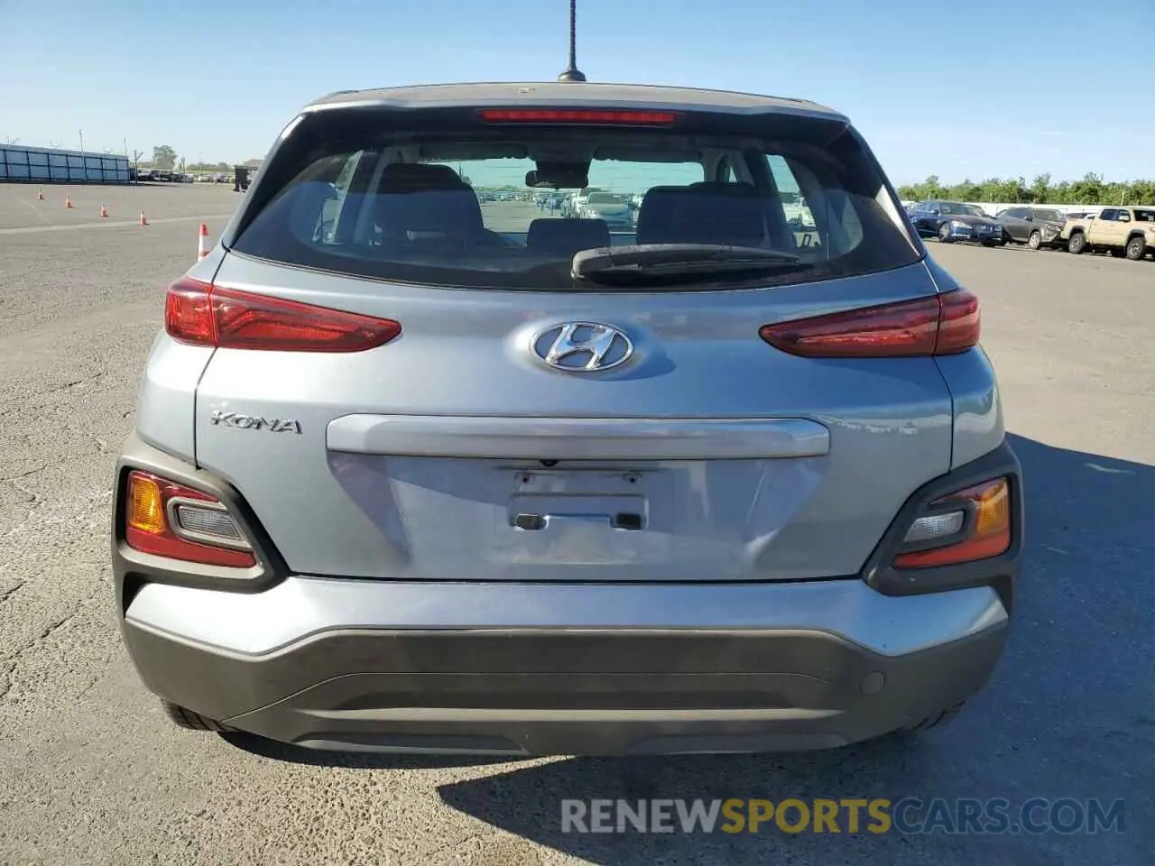 6 Photograph of a damaged car KM8K12AA8KU226688 HYUNDAI KONA 2019