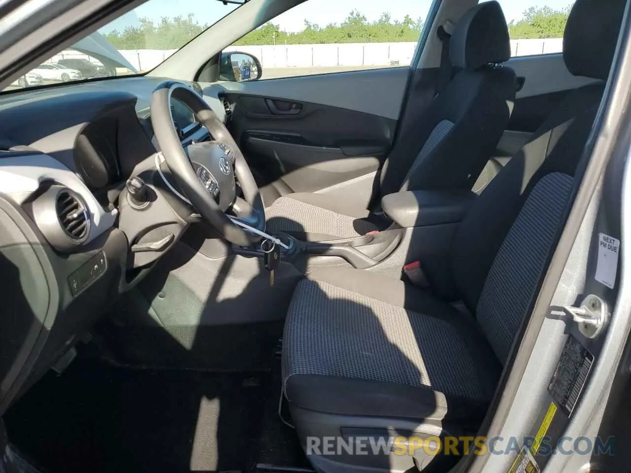 7 Photograph of a damaged car KM8K12AA8KU226688 HYUNDAI KONA 2019