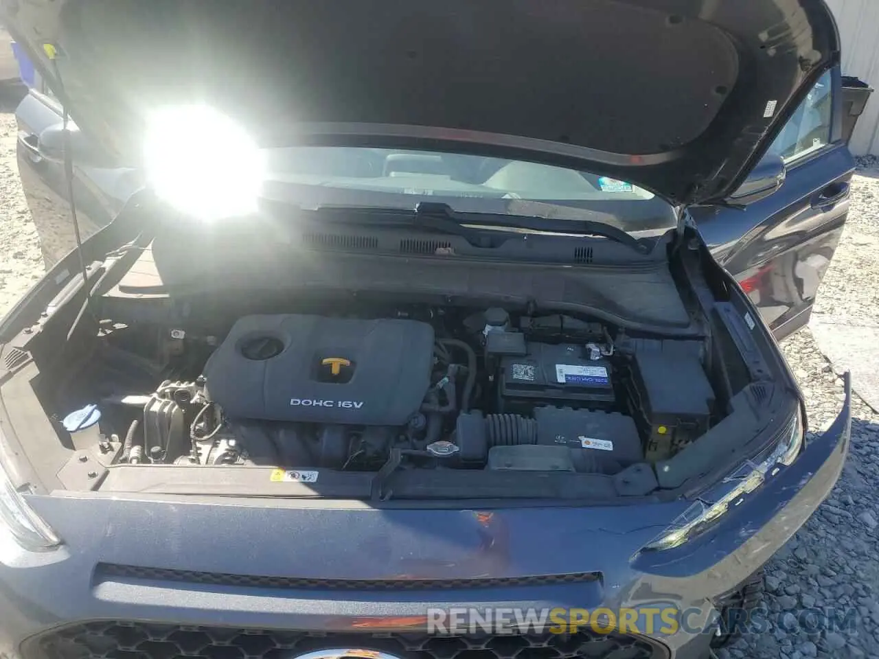 11 Photograph of a damaged car KM8K12AA8KU280539 HYUNDAI KONA 2019