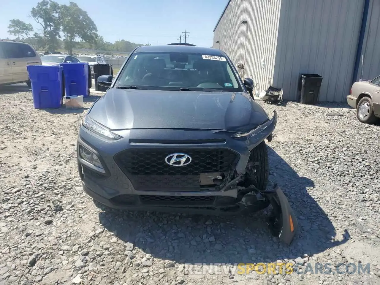 5 Photograph of a damaged car KM8K12AA8KU280539 HYUNDAI KONA 2019