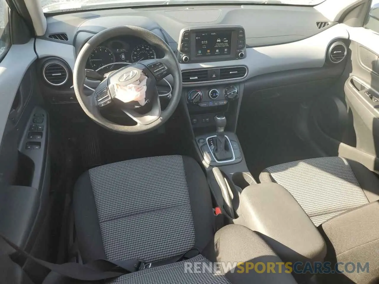 8 Photograph of a damaged car KM8K12AA8KU280539 HYUNDAI KONA 2019