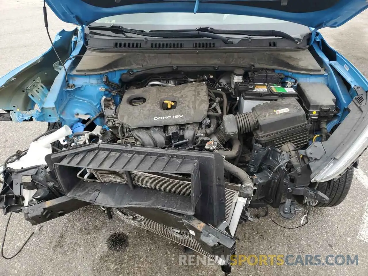 12 Photograph of a damaged car KM8K12AA8KU332333 HYUNDAI KONA 2019